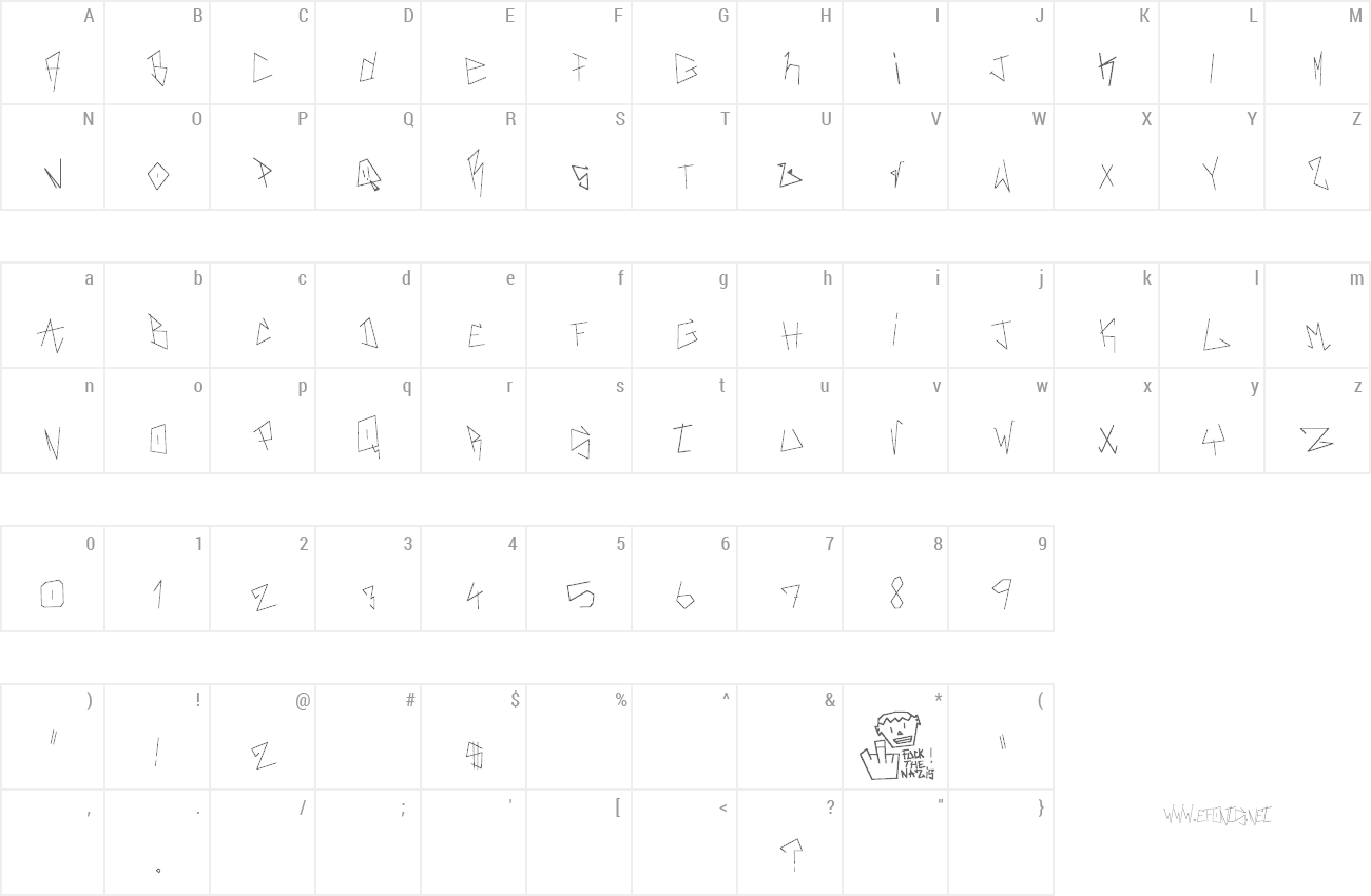 Font Real Breakerz preview